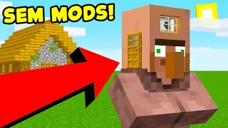 ✅ COMO VIVER DENTRO DE UM ALDEÃO NO MINECRAFT