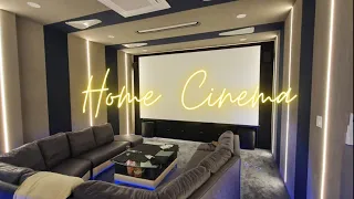 Luxury Home Cinema With Best Acoustic Treatment | Home Theatre Acoustics || Hyderabad