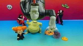 2015 McDONALD'S HOTEL TRANSYLVANIA 2 HAPPY MEAL SET OF 6 MOVIE TOYS VIDEO REVIEW