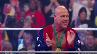 Kurt Angle Returns WWE Entrance - WWE RAW 8/29/2022