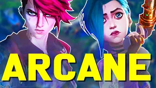 Useless Information about ARCANE, Vi, and Jinx!