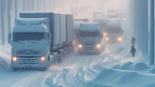 Транспортный хаос: Снежный апокалипсис на дорогах Казахстана. События дня 11.02.2024