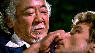 Miyagi demütigt Kreese mit einer Hupe | Karate Kid 3 | German Deutsch Clip