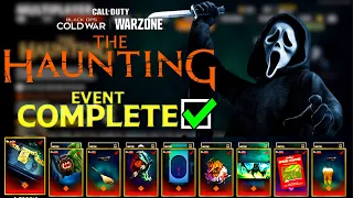 The FASTEST Way To Complete The Haunting Event Challenges And Unlock The LAPA In BLACK OPS COLD WAR!