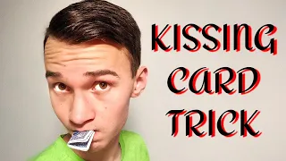 KISSING TRICK! Magic Kissing Card Trick Tutorial!