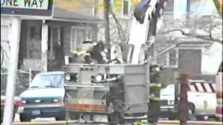 Elizabeth NJ  Church Fire  1992