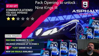 Upgrading the Akylone Genty to unlock Nine Kings III (21 BP) - Asphalt 9 Legends - Nintendo Switch