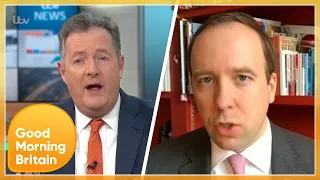 Piers Erupts as Matt Hancock Claims His Team Should Be Thanked for Their Work in the Pandemic | GMB