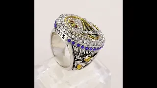 2015 NBA Golden State Warriors Championship Ring