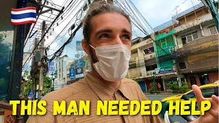 Helping A Stranger With Nothing In Bangkok (Feel Good Video)