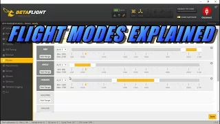 Setting Up Flight Modes In Betaflight / Cleanflight