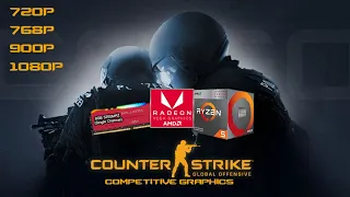 CS:GO | Competitive Graphics | Ryzen 5 3400G | Radeon Vega 11 | 8GB RAM (Single Channel)