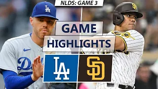 Los Angeles Dodgers vs. San Diego Padres Highlights | NLDS Game 3