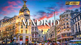 Madrid, Spain in 4K Ultra HD Drone Video (60 FPS)