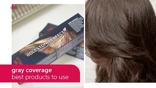 Best product choices for Gray Coverage | Wella Professionals