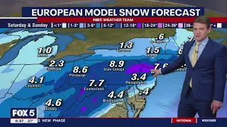 DC Snow Forecast: Potential weekend storm likely to bring snow, cold rain, or mix of both