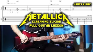 Metallica - Screaming Suicide [Guitar Lesson] +Tabs