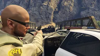 Gta v cinematic 5 star wanted level  ( Director mode)