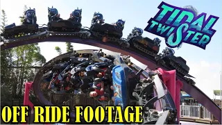 Tidal Twister at Sea World San Diego Off-Ride Footage (No Copyright)