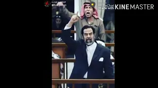 Saddam Hussein WhatsApp status 👮🏻‍♂️