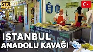 ISTANBUL 2022 ANADOLU KAVAĞI  WALKING TOUR | TURKEY 4K UHD
