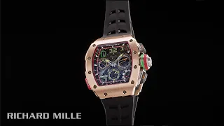 Anatomy of the RM 65-01 Automatic Winding Split-seconds Chronograph Red Gold — RICHARD MILLE