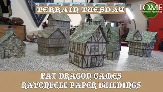 Terrain Review - Fat Dragon Games Paper Buildings