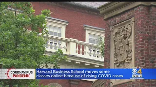 Harvard Moves First-Year MBA Classes Online Temporarily Due To 'Steady Rise In Breakthrough Infectio