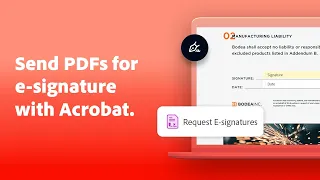 Request e-signatures with Adobe Acrobat  |  Adobe Document Cloud