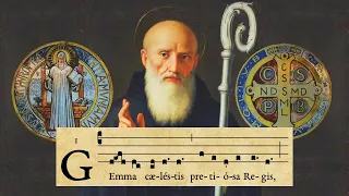 Hymn: Gemma Caelestis - Gregorian Chant | feast of St Benedict, July 11