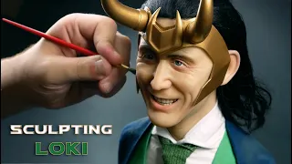 Loki Sculpture Timelapse - Loki