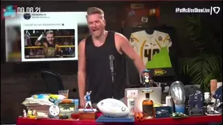 Pat McAfee Makes Fun Of Adam Cole's Aew Debut 🤣🤣