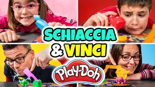 CI SCHIACCIAMO PER VINCERE AL GIOCO della Grande Fuga Play Doh