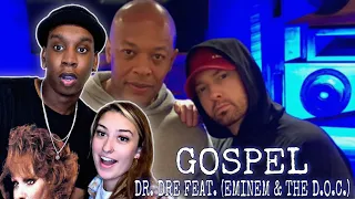 Dr. Dre - Gospel (feat. Eminem & The D.O.C.) REACTION | DRE RAPPIN LIKE THIS?!🤯 | EM WENT CRAZY!😳