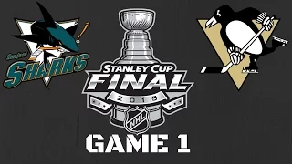 NHL 16 - Stanley Cup Finals - Pens VS Sharks - GAME 1 #75DS