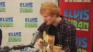 Ed Sheeran - "Drunk In Love" Acoustic (Beyonce Cover) | Elvis Duran Live