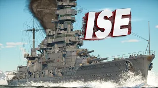 Японский линкор "IJN Ise" в War Thunder⚓