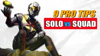 NINE Pro TIPS TO BECOME MASTER in SOLO vs SQUAD using NOVA | Blood Strike