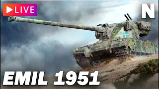 EMIL 1951 И ТРИ ОТМЕТКИ ФИНИШНАЯ ПРЯМАЯ / Стрим World of tanks