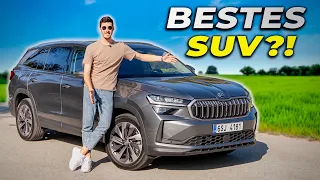 2024 ŠKODA KODIAQ Erste Fahrt: 193 PS Diesel das Perfekte Familienauto?? 🤔 | Dominik Fisch