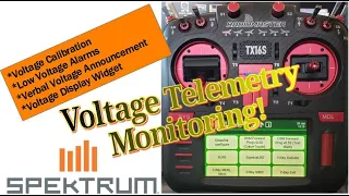 Radiomaster TX16S EdgeTX 2.8.5 Voltage Telemetry Tutorial