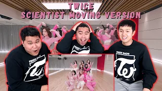 TWICE | SCIENTIST CHOREOGRAPHY MOVING VERSION REACTION