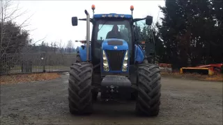 New Holland TG 285 Open Pipe