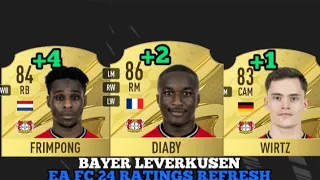 FIFA 24 | BAYER LEVERKUSEN PLAYERS RATING (EA FC 24)!🔥😁FT.GRIMALDO,FRIMPONG,DIABY