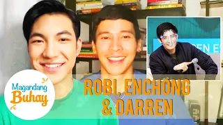 Enchong and Darren give a message to Robi | Magandang Buhay