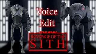 Super Battle Droids - Deep Voices | Revenge Of The Sith Update.