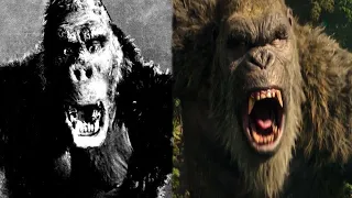 Evolution of King Kong in Movies (1933-2021)