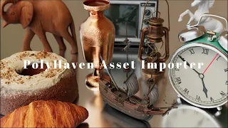 PolyHaven Asset Importer [PHAI] (WIP) for Houdini - KarmaXPU - Demo 1
