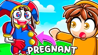 Pomni has a BABY in Roblox! (The Amazing Digital Circus Roblox)