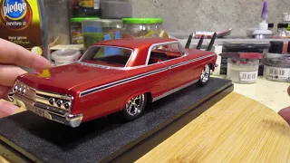 Plastic Models - 1/25 Revell 1962 Chevy Impala SS - Completed Build Review